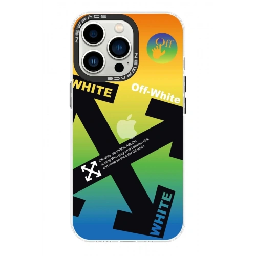 Mey İthalat®  iPhone 14 Pro Max Kılıf Estoril Desenli Kapak - Estoril - 5