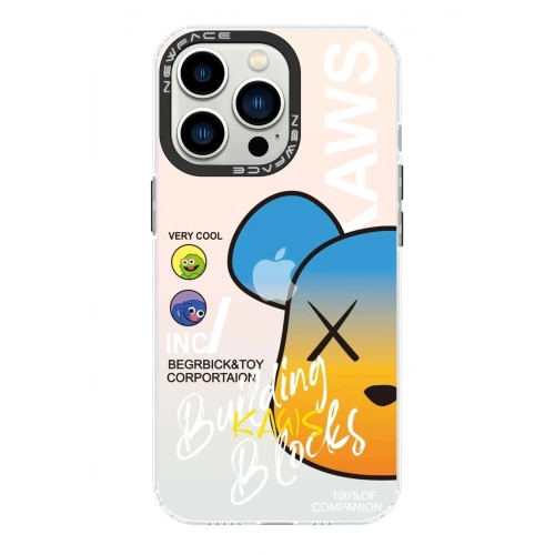 Mey İthalat®  iPhone 14 Pro Max Kılıf Estoril Desenli Kapak - Estoril - 6