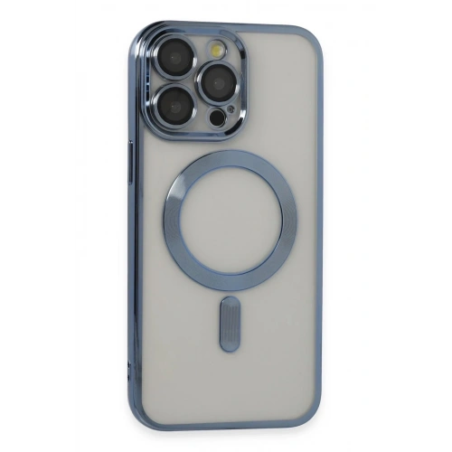 Mey İthalat®  iPhone 14 Pro Max Kılıf Kross Magneticsafe Kapak - Sierra Blue