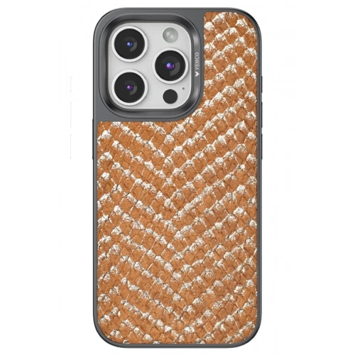Mey İthalat®  iPhone 14 Pro Max Viper Kapak - Kahverengi