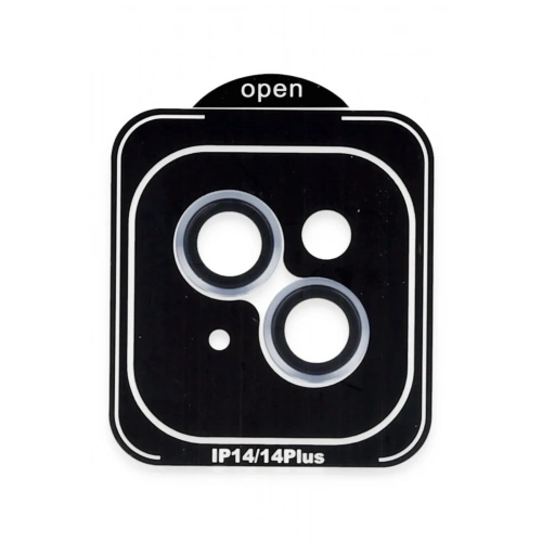 Mey İthalat®  iPhone 14 PVD Metal Kamera Lens - Mavi
