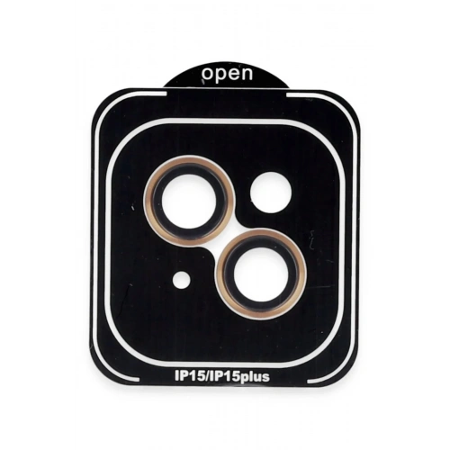 Mey İthalat®  iPhone 14 PVD Metal Kamera Lens - Turuncu