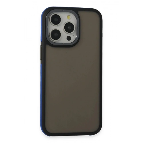 Mey İthalat®  iPhone 15 Pro Harvel Kapak - Lacivert