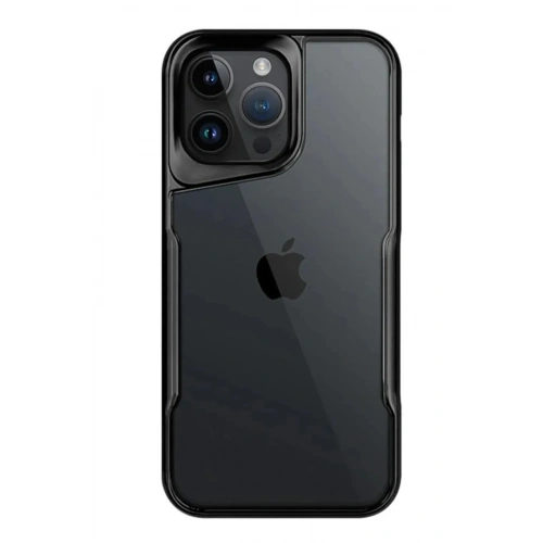 Mey İthalat®  iPhone 15 Pro Kılıf Boyi Silikon Kapak - Siyah