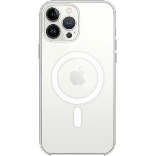 Mey İthalat®   iPhone 15 Pro Kılıf Magneticsafe Şeffaf Silikon - Şeffaf