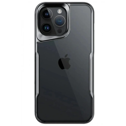 Mey İthalat®  iPhone 15 Pro Max Kılıf Boyi Silikon Kapak - Titan Gri
