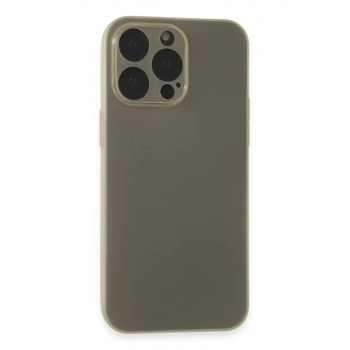 Mey İthalat®  iPhone 15 Pro Max Kılıf Puma Silikon - Titan Gri