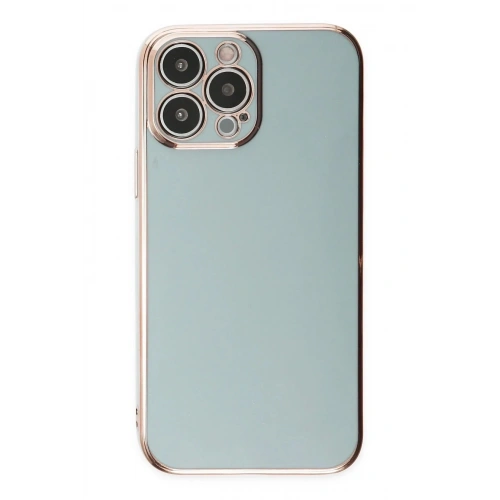 Mey İthalat®  iPhone 15 Pro Max Kılıf Volet Silikon - Açık Yeşil