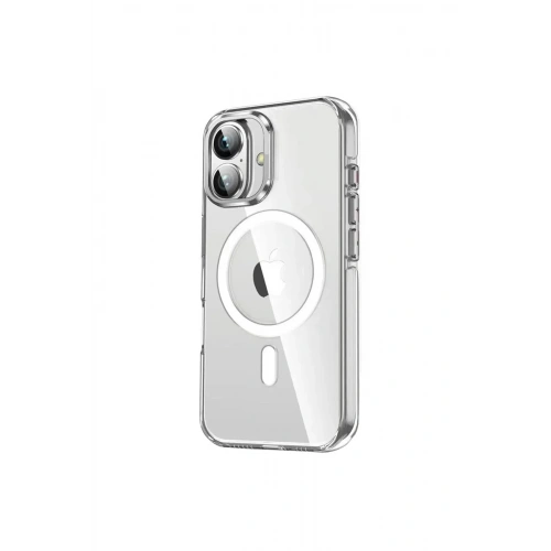 Mey İthalat®  iPhone 16 Crystal Magsafe Kapak - Şeffaf