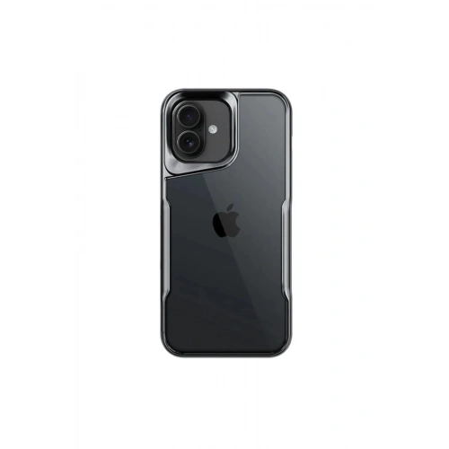 Mey İthalat®  iPhone 16 Kılıf Boyi Silikon Kapak - Titan Gri