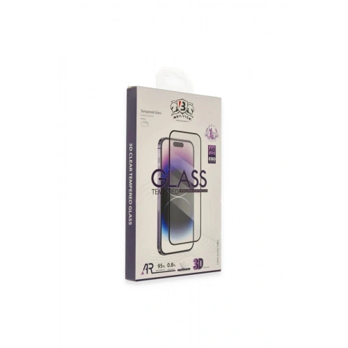 Mey İthalat®  iPhone 16 Plus Bilvis 3D Cam Ekran Koruyucu