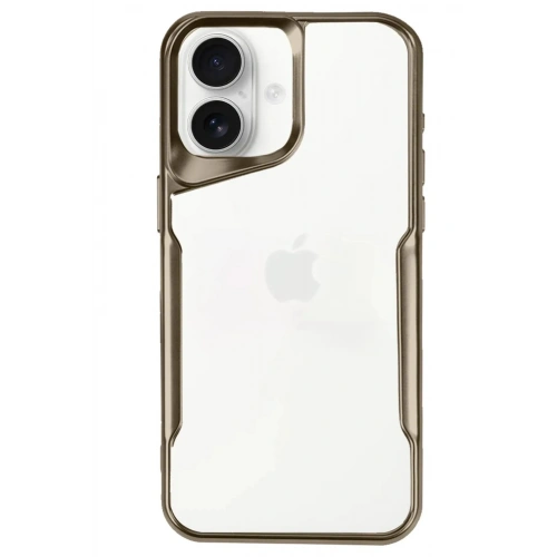 Mey İthalat®  iPhone 16 Plus Kılıf Boyi Silikon Kapak - Desert