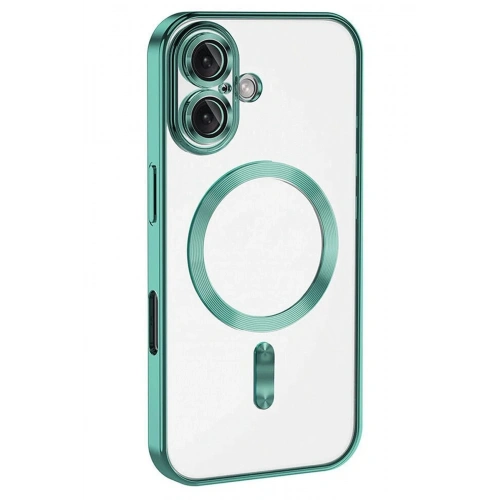 Mey İthalat®  iPhone 16 Plus Kılıf Kross Magneticsafe Kapak - Turkuaz
