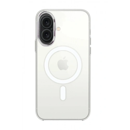 Mey İthalat®  iPhone 16 Plus Kılıf Pc Real Magsafe Kapak - Şeffaf