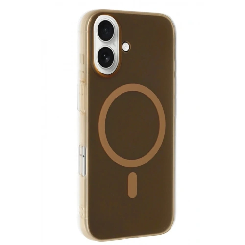 Mey İthalat®  iPhone 16 Plus Tuna PC Slim Magsafe Kapak - Desert