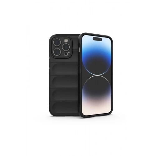 Mey İthalat®  iPhone 16 Pro Kılıf Optimum Silikon - Siyah