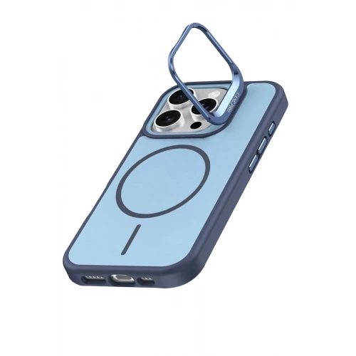 Mey İthalat®   iPhone 16 Pro Max Flexa Magsafe Kapak - Mavi