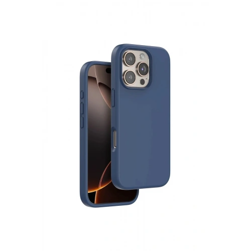 Mey İthalat®  iPhone 16 Pro Max Home Magsafe Kapak - Lacivert