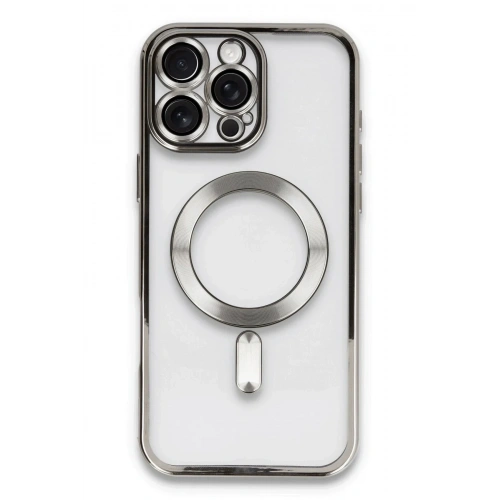 Mey İthalat®  iPhone 16 Pro Max Kılıf Kross Magneticsafe Kapak - Titan Gri
