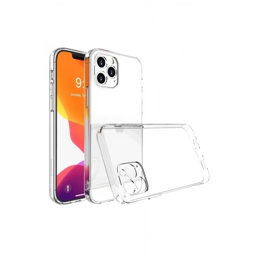 Mey İthalat®  iPhone 16 Pro Max Kılıf Lüx Şeffaf Silikon