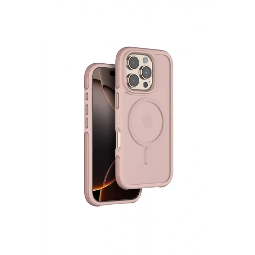 Mey İthalat®  iPhone 16 Pro Max Orbit Magsafe Kapak - Rose Gold
