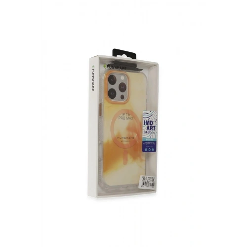 Mey İthalat®  iPhone 16 Pro Phantom Magsafe Kapak - Gold