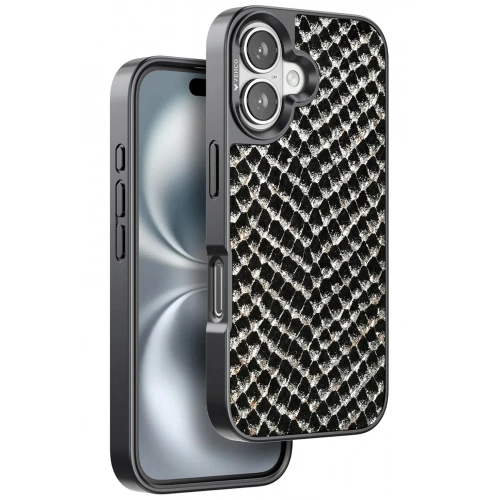 Mey İthalat®  iPhone 16 Viper Kapak - Siyah
