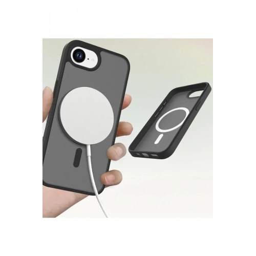 Mey İthalat®  iPhone 16E Jota Magsafe Kapak - Pudra