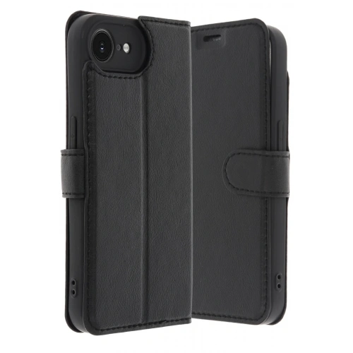 Mey İthalat®  iPhone 16E Kılıf Trend S Plus Kapaklı Kılıf - Siyah