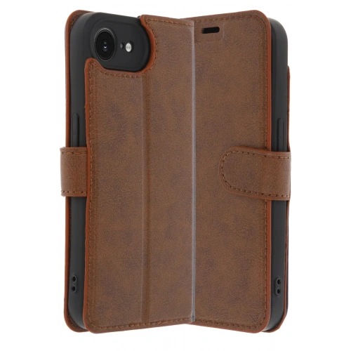 Mey İthalat®  iPhone 16E Kılıf Trend S Plus Kapaklı Kılıf - Taba