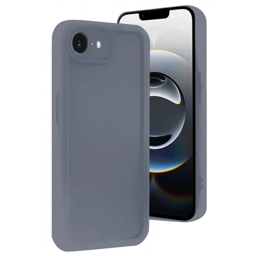 Mey İthalat®  iPhone 16E Kılıf Viera Silikon - Gri