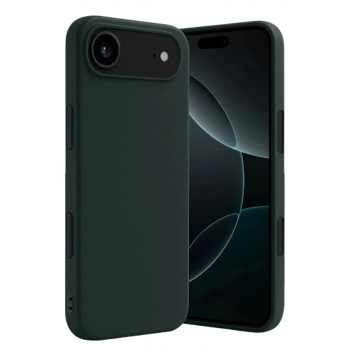 Mey İthalat®   iPhone 17 Air First Silikon - Koyu Yeşil