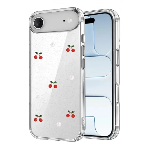 Mey İthalat®   iPhone 17 Air Fiyonk Desenli Kapak - Desen 9