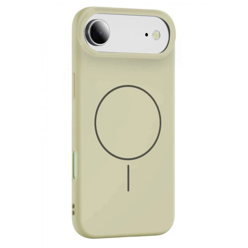 Mey İthalat®   iPhone 17 Air Jully Magsafe Kapak - Bej