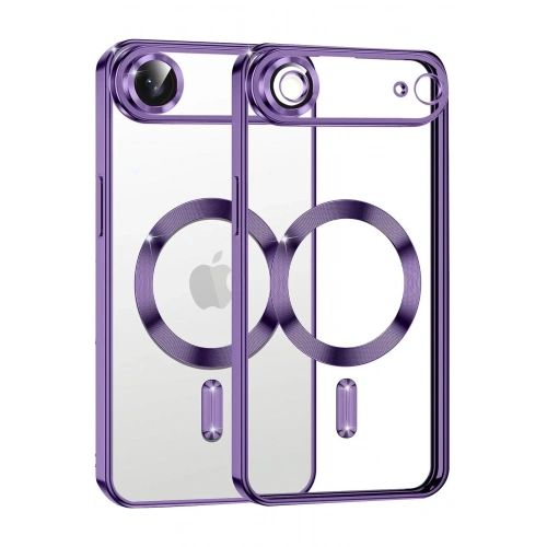 Mey İthalat®   iPhone 17 Air Kross Magneticsafe Kapak - Mor