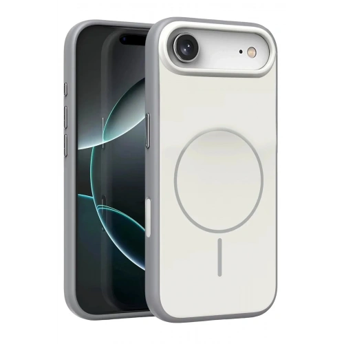 Mey İthalat®   iPhone 17 Air Neva Magsafe Kapak - Gri
