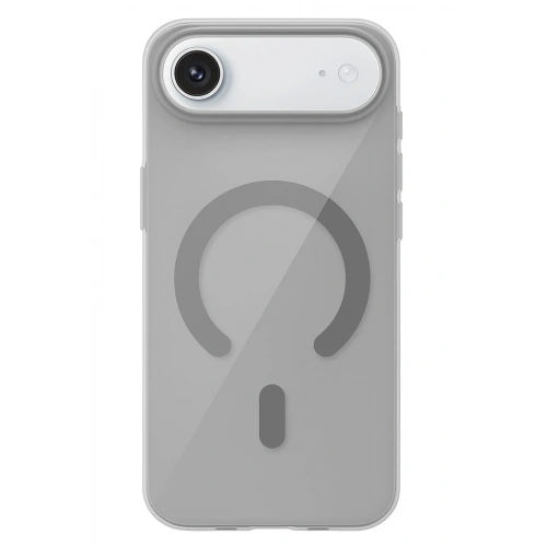 Mey İthalat®   iPhone 17 Air PC Blank Magsafe Kapak - Natural Grey