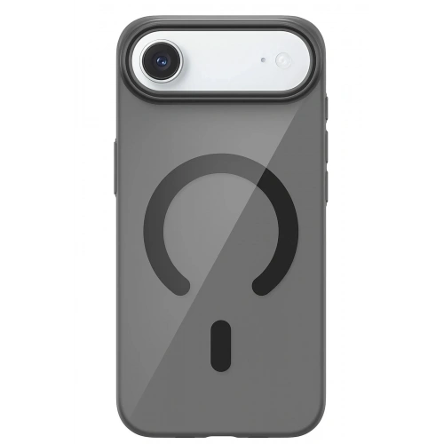 Mey İthalat®   iPhone 17 Air PC Blank Magsafe Kapak - Siyah