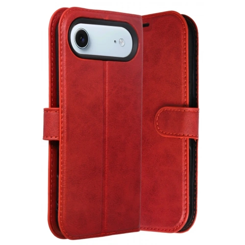 Mey İthalat®   iPhone 17 Air Trend S Plus Kapaklı Kılıf - Kırmızı
