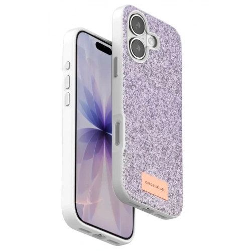 Mey İthalat®   iPhone 17 Bright Simli Kapak - Lila