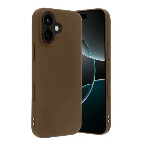 Mey İthalat®   iPhone 17 First Silikon - Kahverengi
