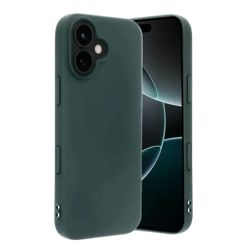 Mey İthalat®   iPhone 17 First Silikon - Koyu Yeşil