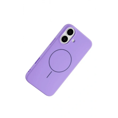 Mey İthalat®   iPhone 17 Jully Magsafe Kapak - Lila