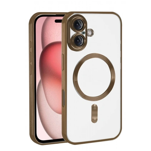 Mey İthalat®   iPhone 17 Kross Magneticsafe Kapak - Çöl Titanyum