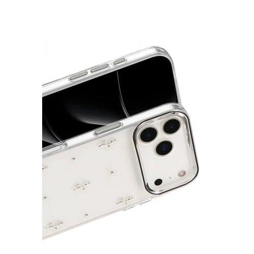 Mey İthalat®   iPhone 17 Pro Fiyonk Desenli Kapak - Desen 4