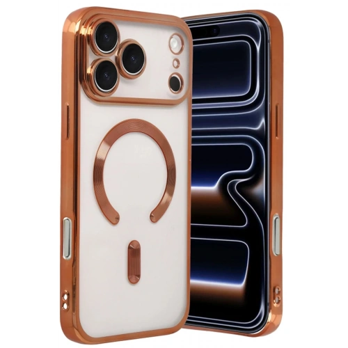 Mey İthalat®   iPhone 17 Pro Kross Magneticsafe Kapak - Turuncu