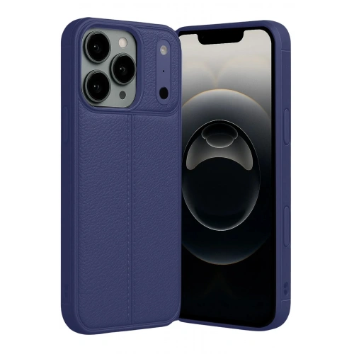 Mey İthalat®   iPhone 17 Pro Max Auto Focus Kapak - Lacivert