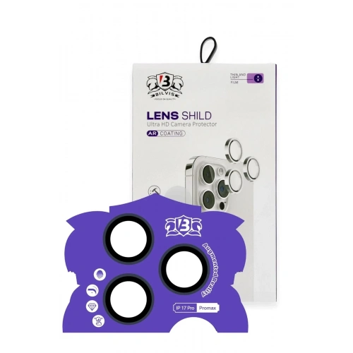 Mey İthalat®   iPhone 17 Pro Max Bilvis Titan Kamera Lens - Lacivert