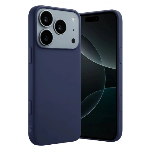 Mey İthalat®   iPhone 17 Pro Max First Silikon - Lacivert