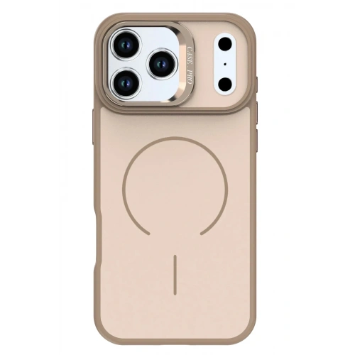 Mey İthalat®   iPhone 17 Pro Max Flexa Magsafe Kapak - Gold